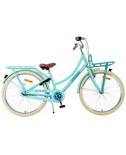 Volare Excellent Kinderfahrrad – Mädchen – 24 Zoll – Grün – 3 Gänge
