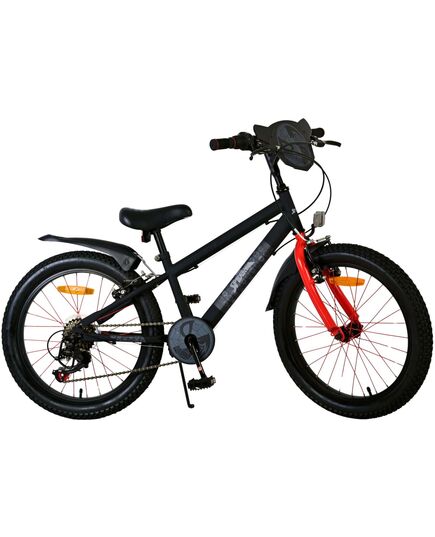 Spider-Man - Kinderfahrrad - Jungen - 20 Zoll - Mattschwarz - 2 Handbremsen