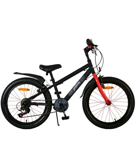 Spider-Man - Kinderfahrrad - Jungen - 20 Zoll - Mattschwarz - 2 Handbremsen