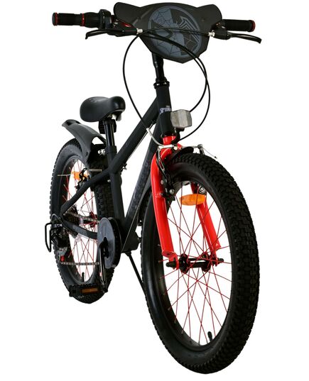 Spider-Man - Kinderfahrrad - Jungen - 20 Zoll - Mattschwarz - 2 Handbremsen