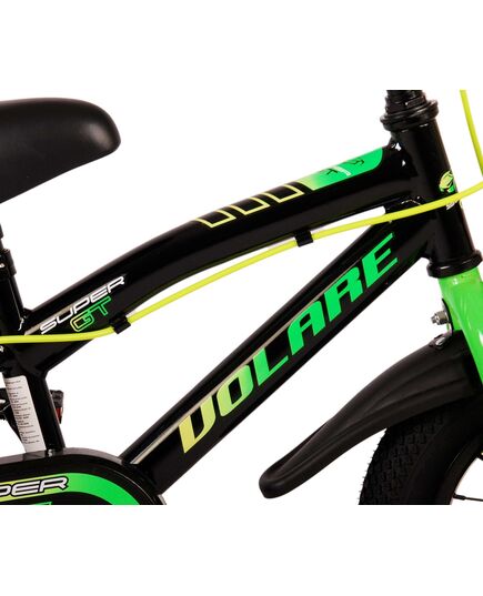 Volare Super GT Kinderfiets - Jongens - 12 inch - Groen - Twee handremmen