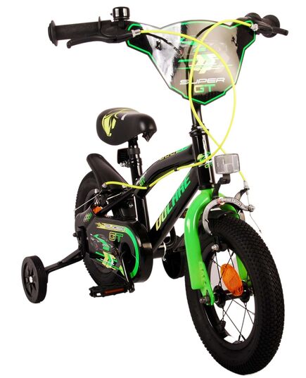 Volare Super GT Kinderfiets - Jongens - 12 inch - Groen - Twee handremmen