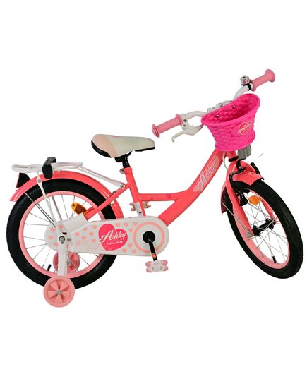 Volare Ashley Kinderfiets - Meisjes - 16 inch - Roze/Rood