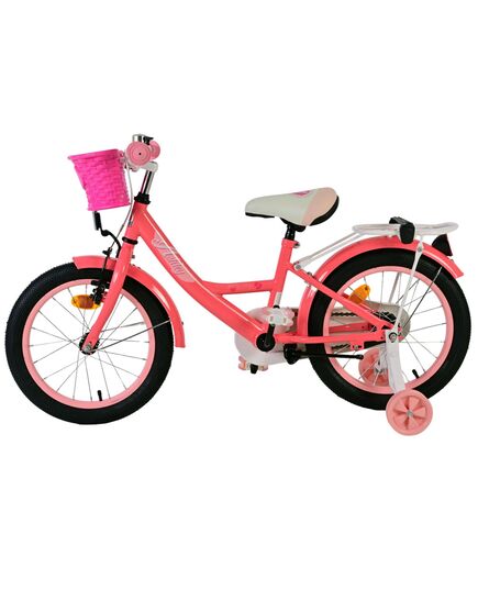 Volare Ashley Kinderfiets - Meisjes - 16 inch - Roze/Rood
