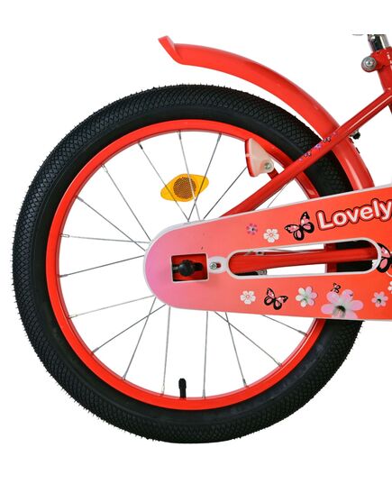 Volare Dejlig børnecykel - piger - 18 tommer - Pink White