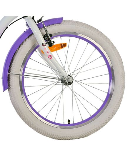 Volare Lovely Kinderfahrrad - Mädchen - 20 Zoll - Lila - 3 Gänge
