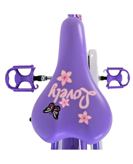Volare Lovely Kinderfahrrad - Mädchen - 20 Zoll - Lila - 3 Gänge