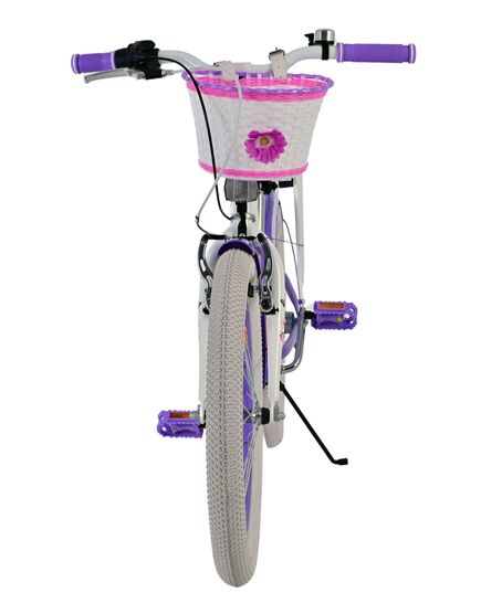 Volare Lovely Kinderfahrrad - Mädchen - 20 Zoll - Lila - 3 Gänge
