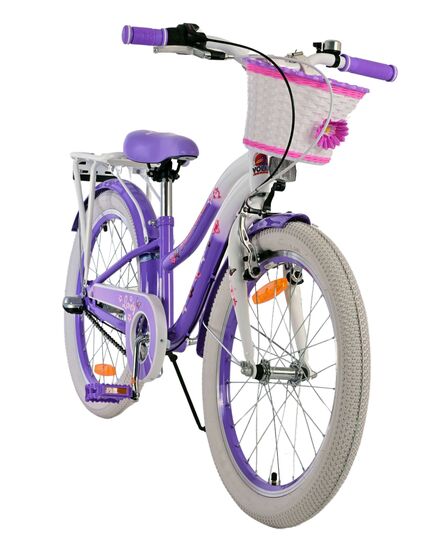 Volare Lovely Kinderfahrrad - Mädchen - 20 Zoll - Lila - 3 Gänge