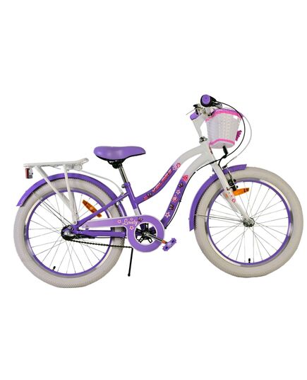 Volare Lovely Kinderfahrrad - Mädchen - 20 Zoll - Lila - 3 Gänge