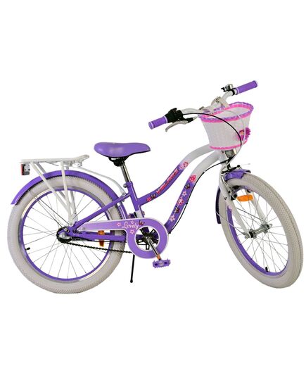 Volare Lovely Kinderfahrrad - Mädchen - 20 Zoll - Lila - 3 Gänge