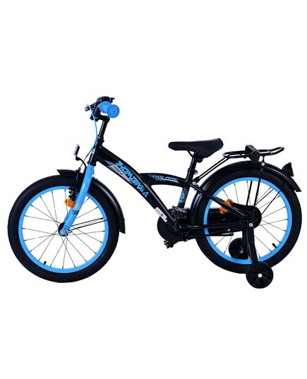 Rower dziecięcy Volare Thombike - chłopcy - 18 cali - czarno-niebieski