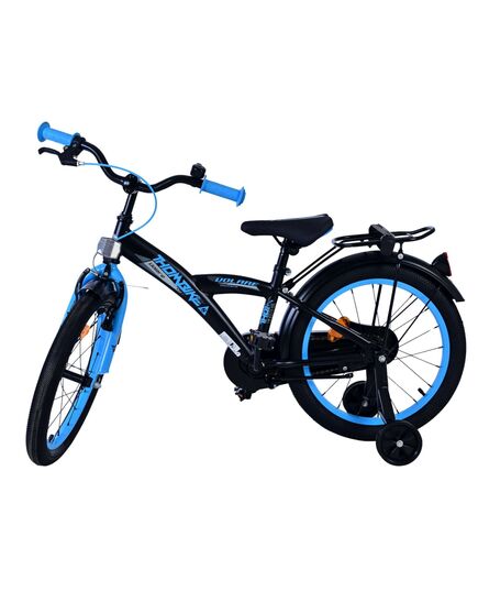 Rower dziecięcy Volare Thombike - chłopcy - 18 cali - czarno-niebieski