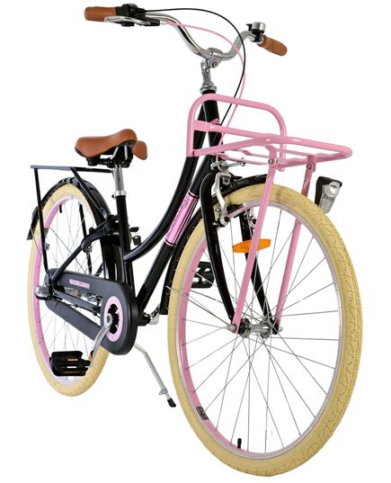 Volare Excellent børnecykel - piger - 26 tommer - sort - 3 gear