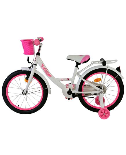 Volare Ashley Børnecykel - Piger - 18 tommer - Hvid