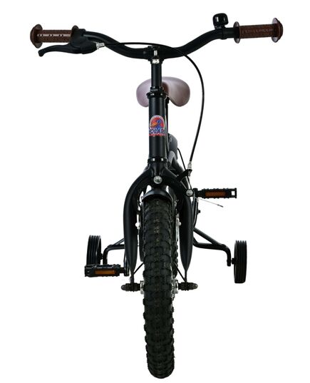 Volare Black Cruiser Kinderfiets - Jongens - 14 inch - Zwart - 95% afgemonteerd