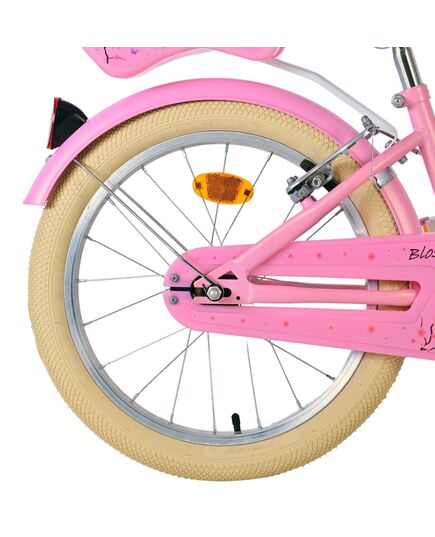 Volare Blossom Children's Bicycle - Girls - 18 inch - Pink - Two hand brakes