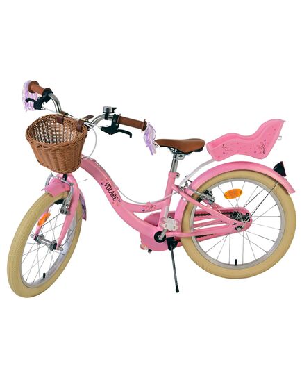 Volare Blossom Children's Bicycle - Girls - 18 inch - Pink - Two hand brakes