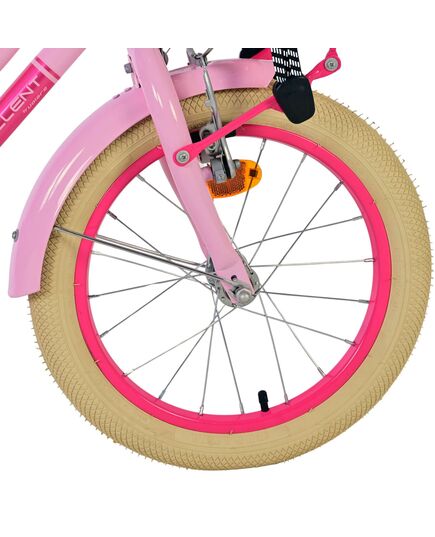 Volare Excellent Kinderfahrrad - Mädchen - 16 Zoll - Rosa
