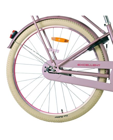 Volare Excellent Kinderfahrrad - Mädchen - 26 Zoll - Mattrosa