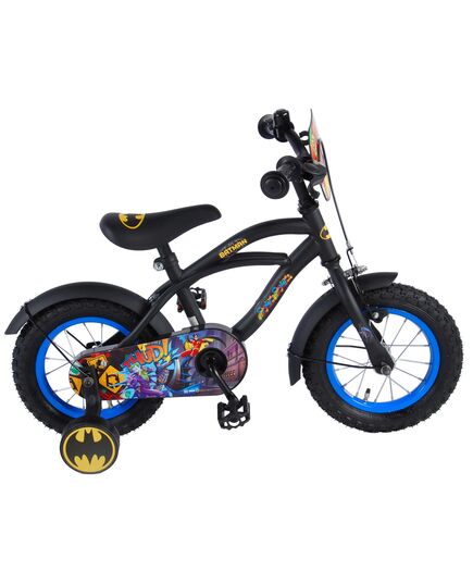 Batman Kinderfahrrad - Jungen - 12 Zoll - Schwarz
