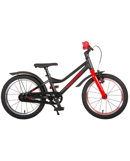 Volare Blaster Kinderfahrrad - Jungen - 16 Zoll - Schwarz Rot - Prime Collection