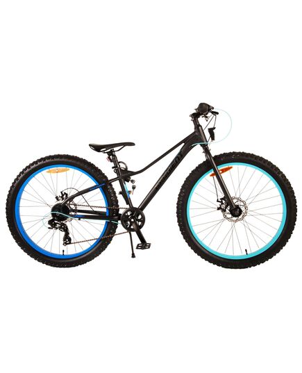 Volare Gradient Kinderfahrrad - Jungen - 26 Zoll - Schwarz Blau - 7-Gang - Prime Collection