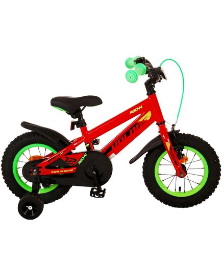 Volare Rocky Kinderfahrrad - Jungen - 12 Zoll - Rot