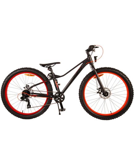 Volare Gradient Kinderfahrrad - Jungen - 26 Zoll - Schwarz Orange - 7-Gang - Prime Collection