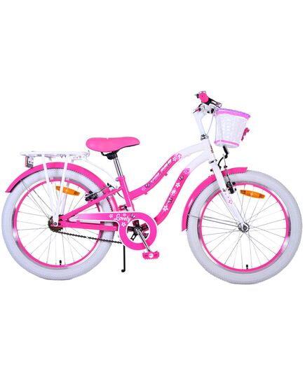 Volare Lovely Kinderfahrrad - Mädchen - 20 Zoll - Rosa Zwei Handbremsen