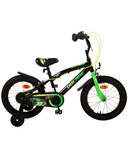 Volare Super GT Kinderfahrrad – Jungen – 16 Zoll – Grün – Zwei Handbremsen