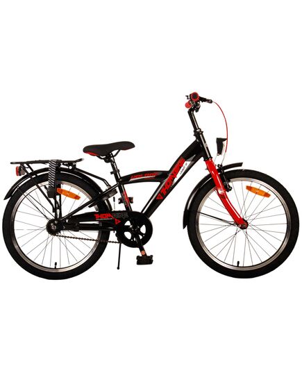 Volare Thombike Kinderfahrrad – Jungen – 20 Zoll – Schwarz Rot