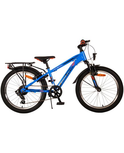 Volare Cross Kinderfahrrad - Jungen - 20 Zoll - Blau - 6 Gänge