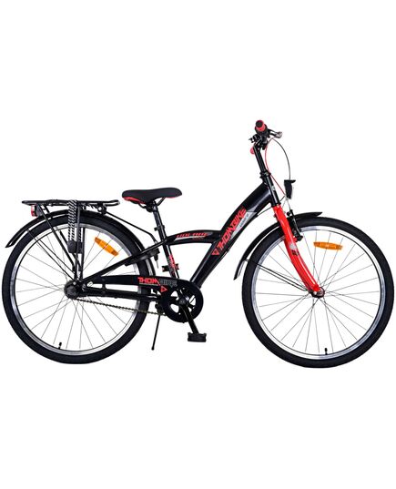 Volare Thombike Kinderfahrrad – Jungen – 24 Zoll – Rot – 3 Gänge