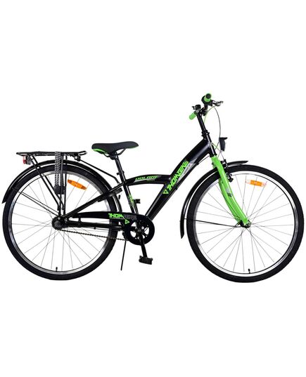 Volare Thombike Kinderfahrrad – Jungen – 26 Zoll – Schwarz Grün – 3 Gänge