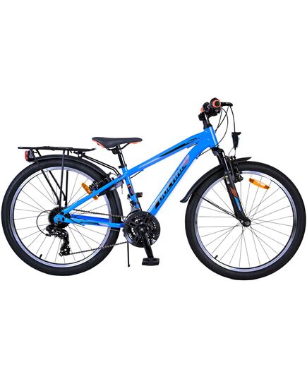 Volare Cross Kinderfahrrad - Jungen - 24 Zoll - Blau - 18 Gänge