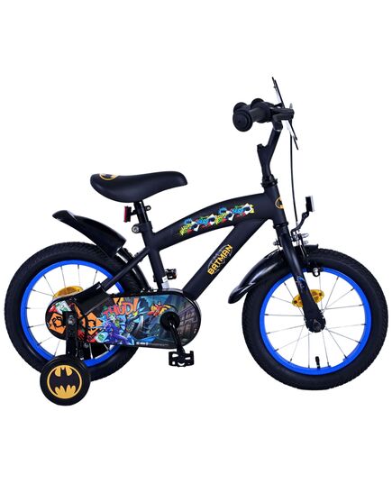 Batman Kinderfahrrad – Jungen – 14 Zoll – Schwarz