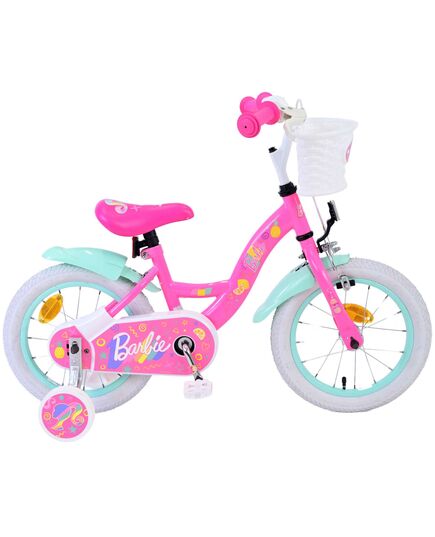Barbie Kinderfahrrad - Mädchen - 14 Zoll - Rosa