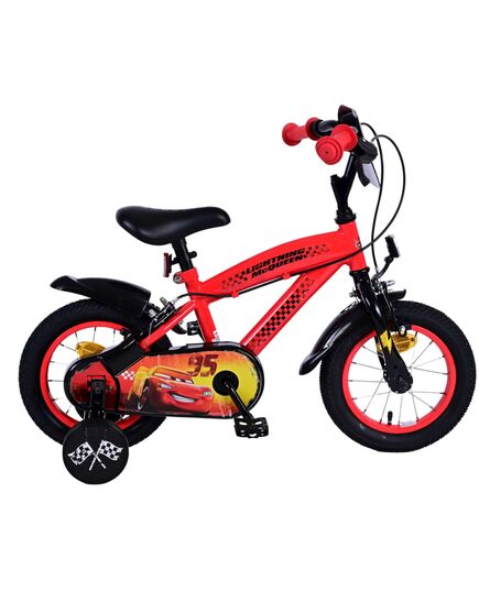 Disney Cars Kinderfahrrad - Jungen - 12 Zoll - Zwei Handbremsen