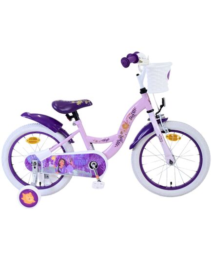 Disney Wish Kinderfahrrad - Mädchen - 16 Zoll - Lila