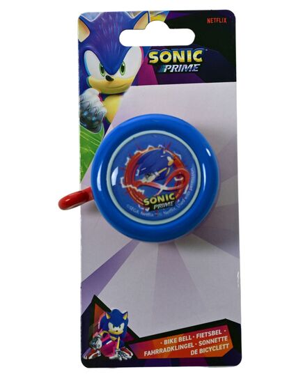 Sonic Prime Fietsbel - Jongens - Blauw Rood