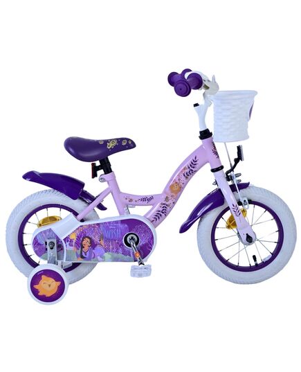 Disney Wish Kinderfahrrad - Mädchen - 12 Zoll - Lila