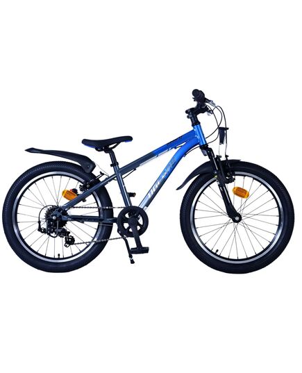 Volare XC Race Kinderfahrrad - 20 Zoll - 7 Gang - Blau/Grau