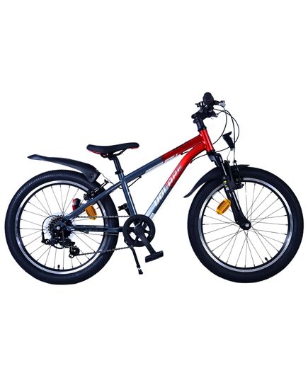 Volare XC Race Kinderfahrrad - 20 Zoll - 7 Gang - Rot/Grau