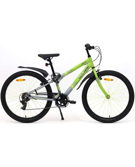 Volare Rocky Kinderfahrrad - 24 Zoll - Grau - Shimano Nexus 3 Gang - 95% zusammengebaut