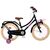 Volare Excellent Kinderfiets - Meisjes - 18 inch - Zwart - 95% afgemonteerd
