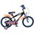 Hot Wheels Kinderfiets - Jongens - 16 inch - Zwart Oranje Blauw