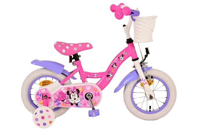 Minnie Kinderfahrrad - Mädchen - 12 Zoll - Rosa [CLONE]