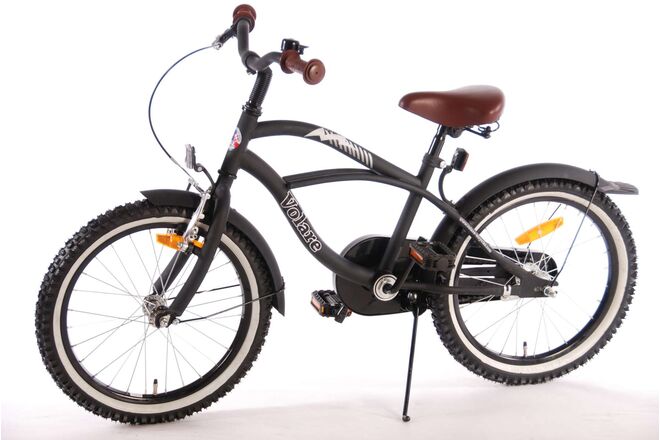 Volare Black Cruiser 18 inch jongensfiets 95% afgemonteerd