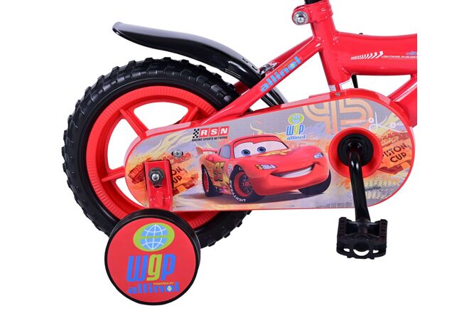 Disney Cars Children's Bicycle - Boys - 10 inch - Red - Fixed Gear